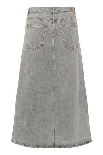 Kjolar - NanasIW Denim Skirt – Lgt. Grey wash denim